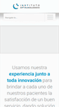 Mobile Screenshot of institutooftalmologicord.com